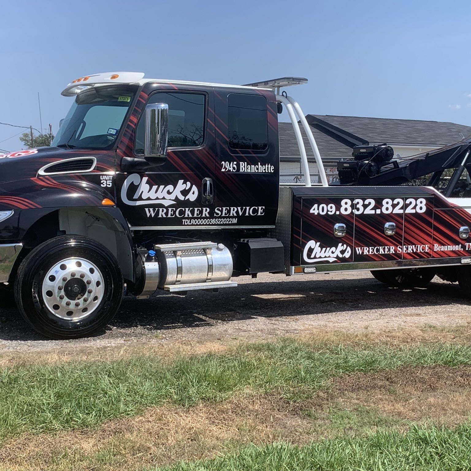 Detailed truck after a PADS hand wash